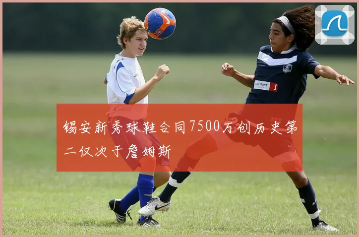 锡安新秀球鞋合同7500万创历史第二仅次于詹姆斯